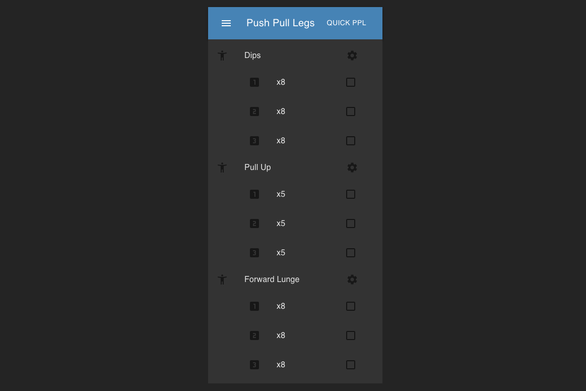 Push Pull Legs